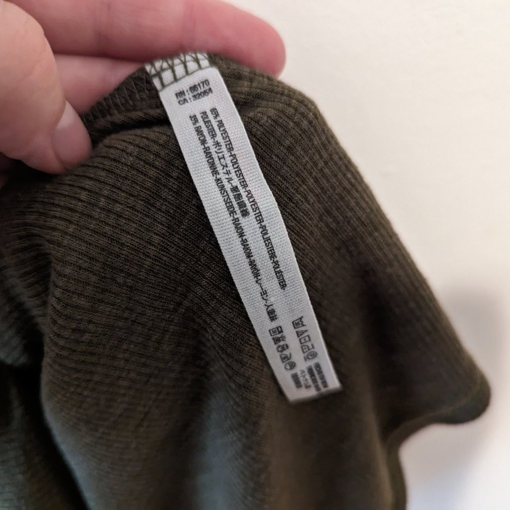 FP Intimately Olive Green Ribbed Tank - Picture 11 of 12